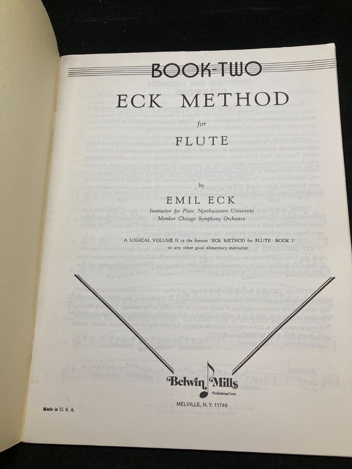 BELWIN Eck Method for Flute, Book 1-2, Workbook #EL00084, EL00105 (2 Books) Belwin Mills EL00105, EL00084 - фотография #10
