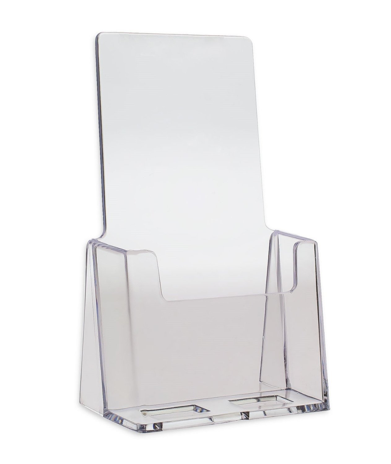 2 Pack Brochure Holder 4x9" Tri-Fold Desktop AZM Display Top Quality Made in USA AZM Displays TB1 - фотография #2