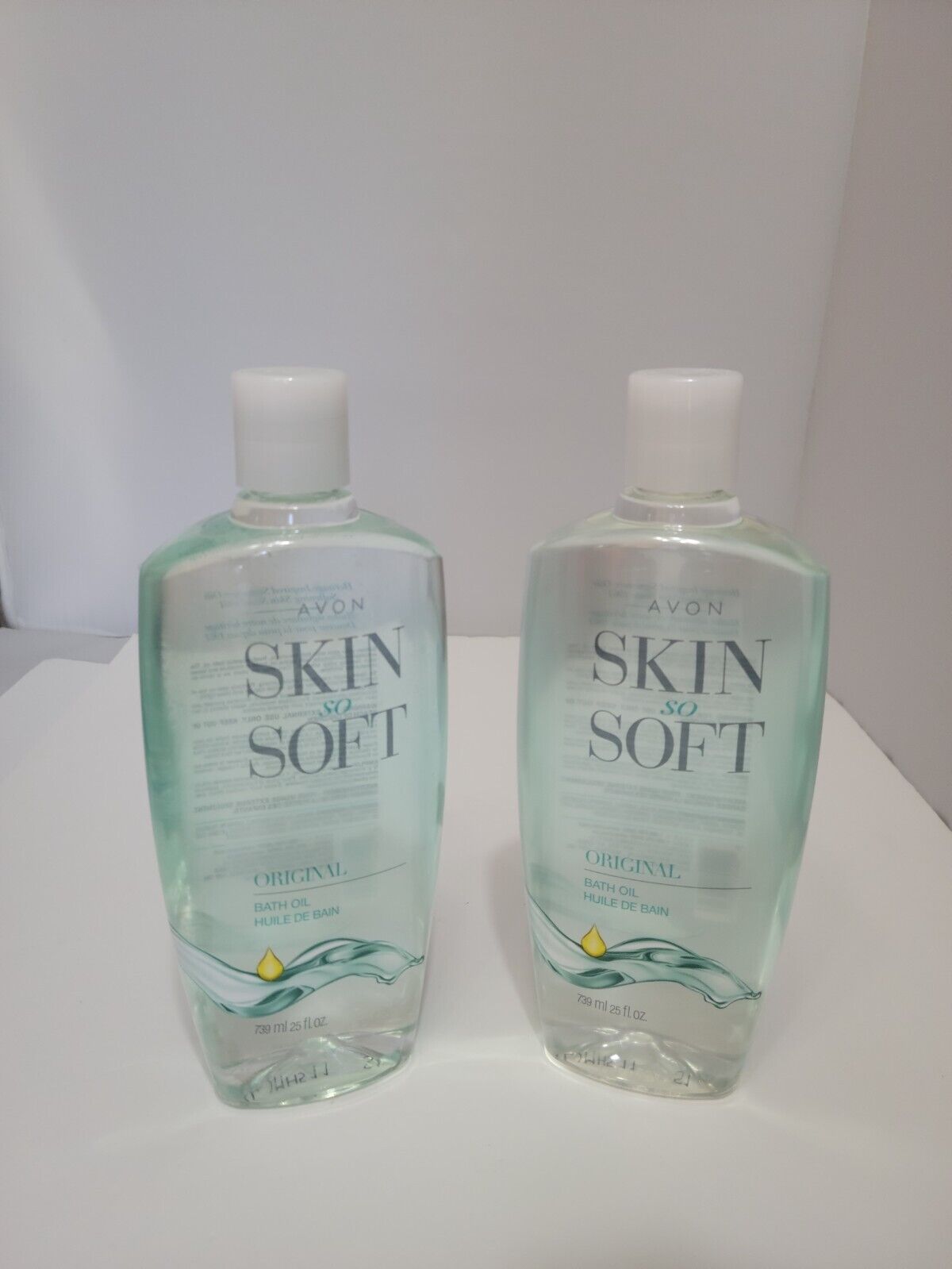 2 Avon Skin So Soft Original Bath Oil Large 25 Oz Avon