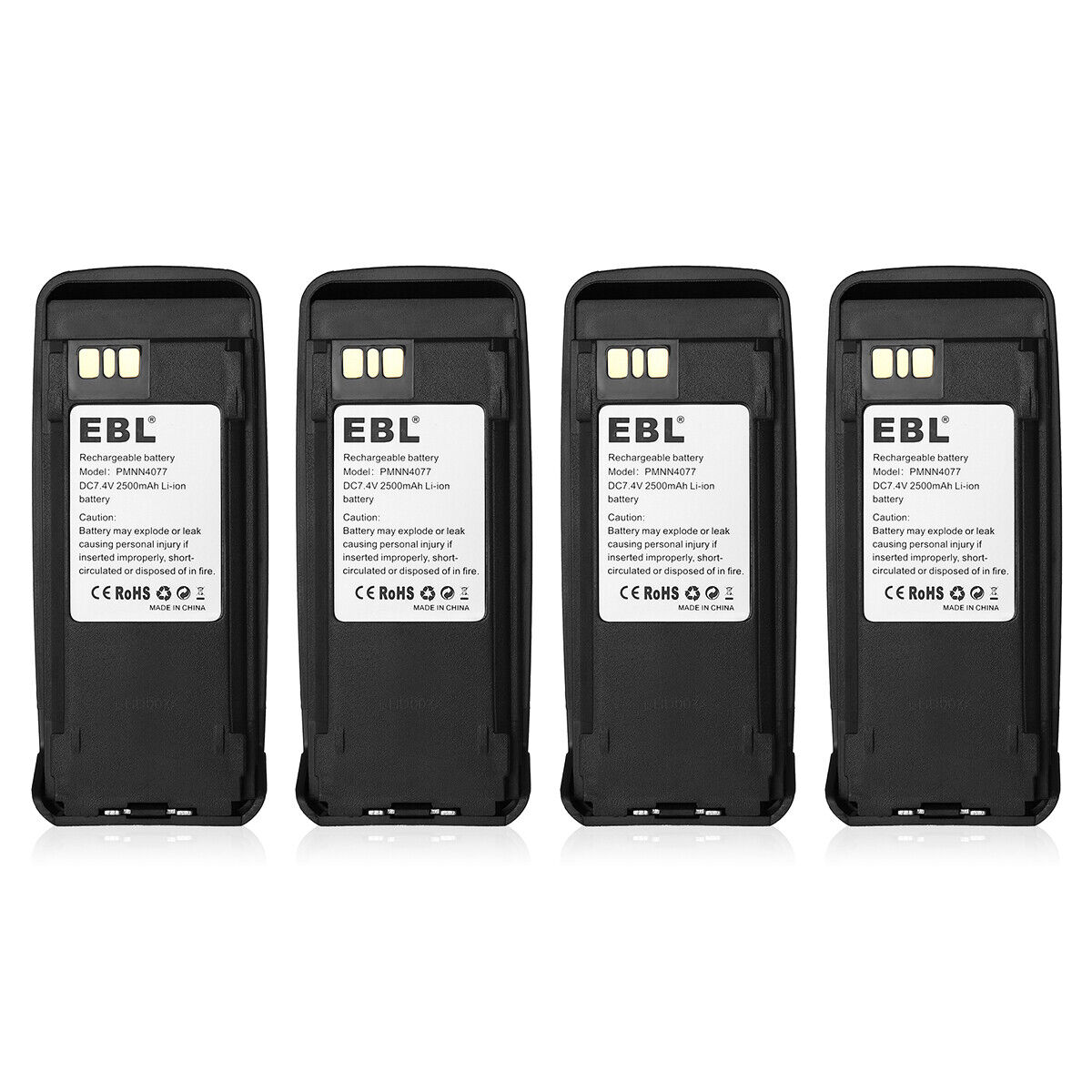10pc PMNN4077 Li-ion Radio Battery For Motorola XPR6550 XPR6500 XPR6300 XPR6350 EBL - фотография #12