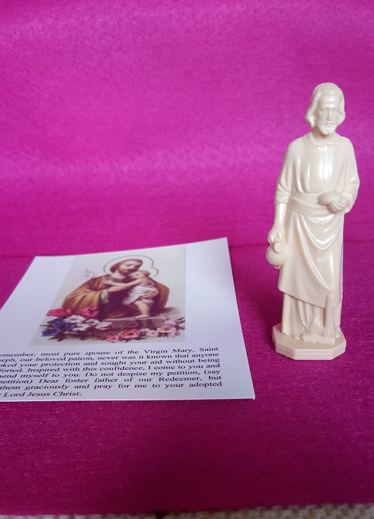 Saint St Joseph Statue Home Selling Kit - This kit will sell your house or home Без бренда