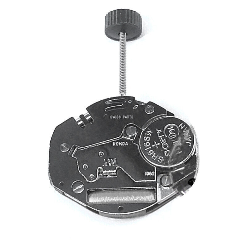 2 Hands Quartz Watch Movement w/ Battery Repair Parts for RONDA 1062 Replacement Unbranded Does not apply - фотография #4
