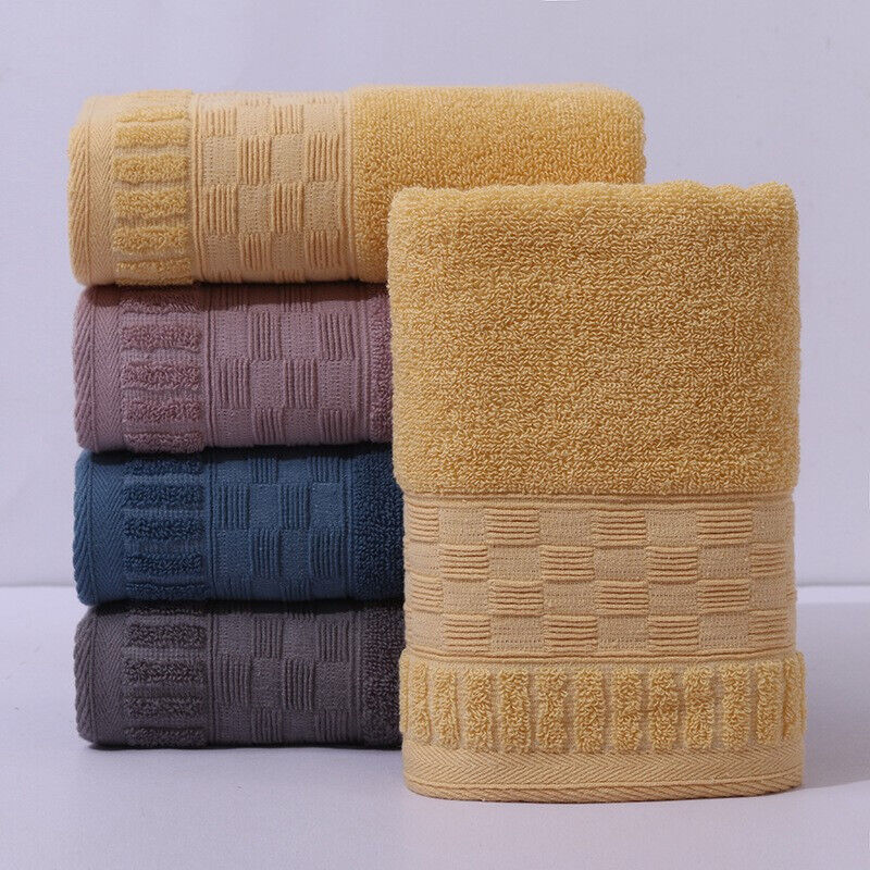 Towel, 100% cotton, thickened, absorbent, household face wash, facial towel, WIACHNN - фотография #15