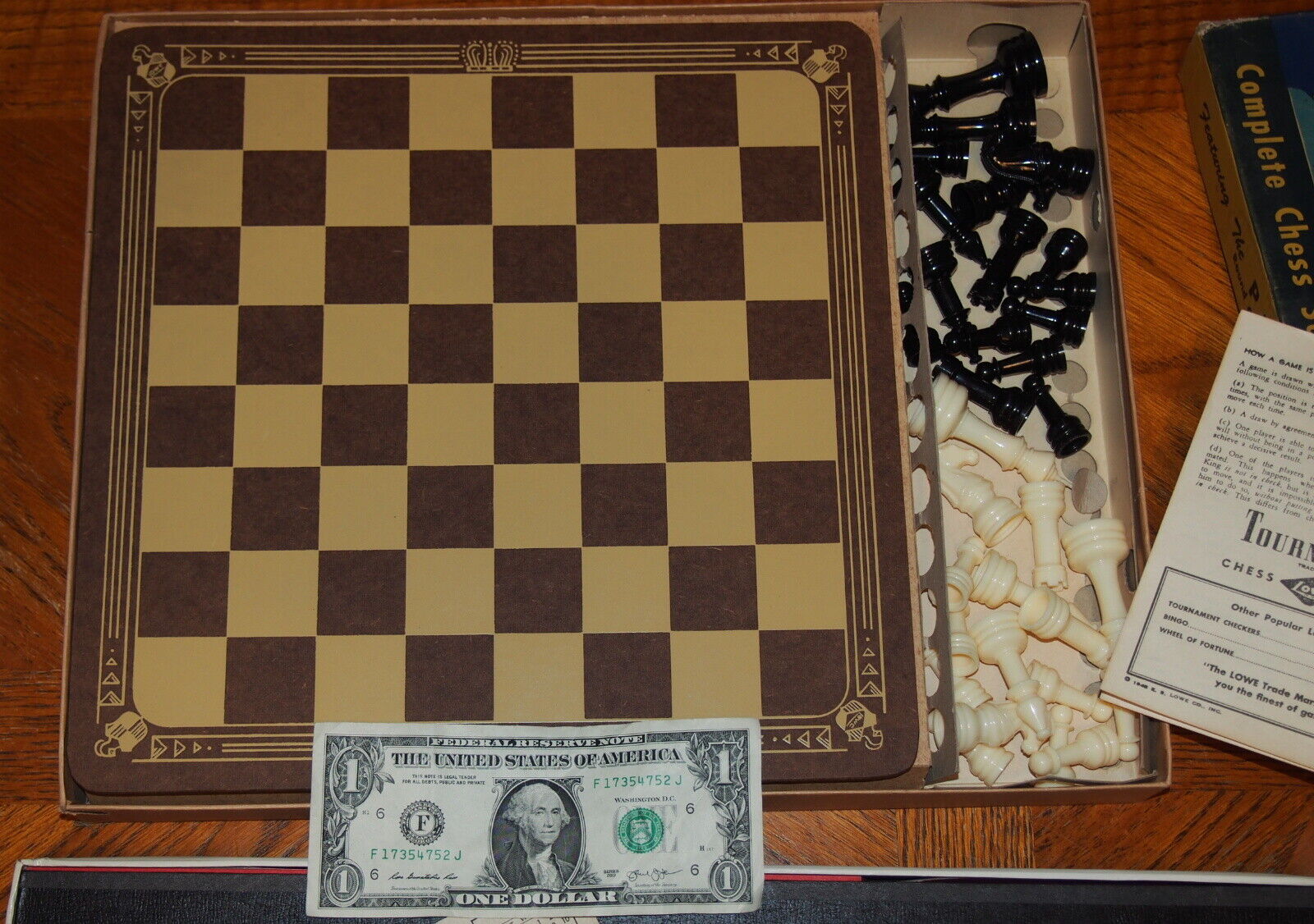 2 VTG Chess Games ALL THE KING'S MEN 1970’s & CHESSMASTER Chess 1940’s USA MADE Parker Brothers & Loew - фотография #7