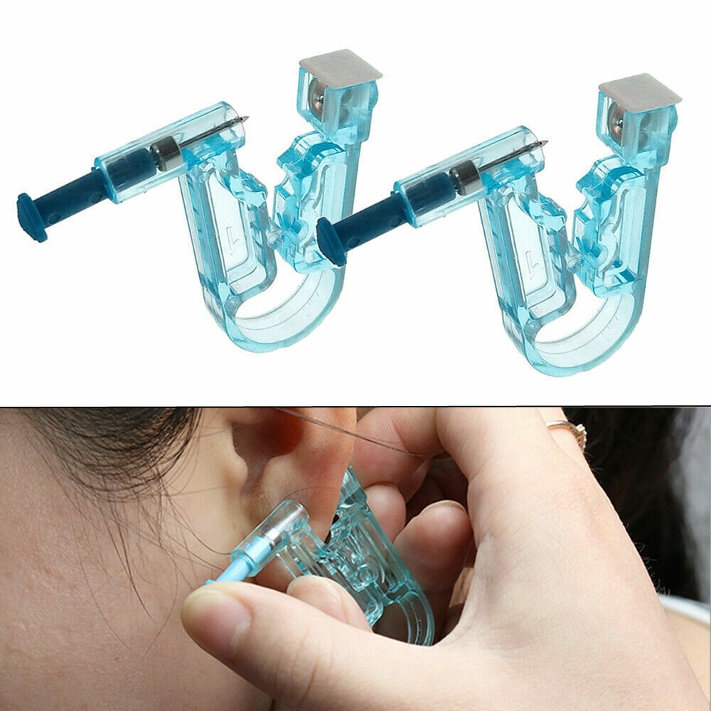 2Pcs Piercing Gun Disposable Sterile Ear Nose Piercing Tool Kit Ear Rings Studs Unbranded - фотография #10