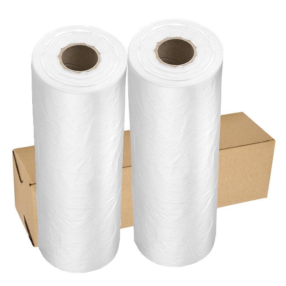 2 Roll 12 x 16 Plastic Clear Produce Bag Fruits Vegetable Food Storage 350/Rolls Unbranded Does Not Apply