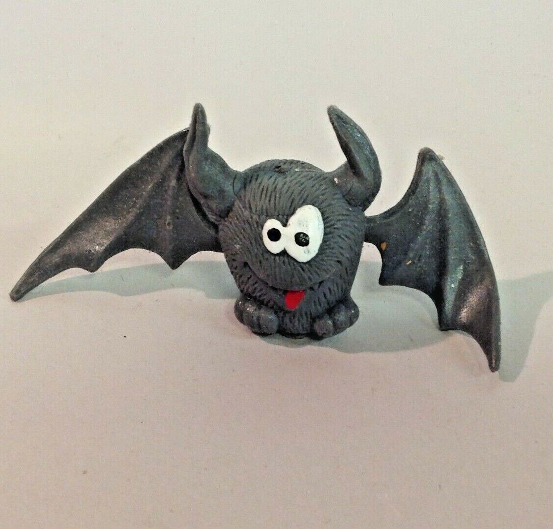 Vintage Lot of 2 Jiggler Monster Finger Puppets Halloween Bat Jack O'Lantern  Unbranded Does Not Apply - фотография #5