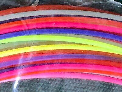 vtg  NOS winn synthetic gut multi colored DOUBLE RAINBOW tennis string Winn Does Not Apply - фотография #5