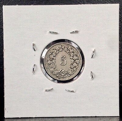 Lot of 2: 1917B 5 rappen & 1939B 20 rappen SWITZERLAND copper-nickel coins Без бренда - фотография #6