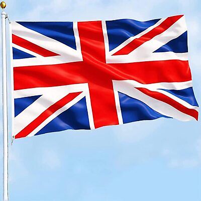 Union Jack Flags 5ft x 3ft, 1pcs/2pcs Great Britain British Flags - Double Si... AhfuLife - фотография #6