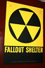 Fallout shelter sign original not a reproduction   WE SHIP WORLD WIDE Без бренда