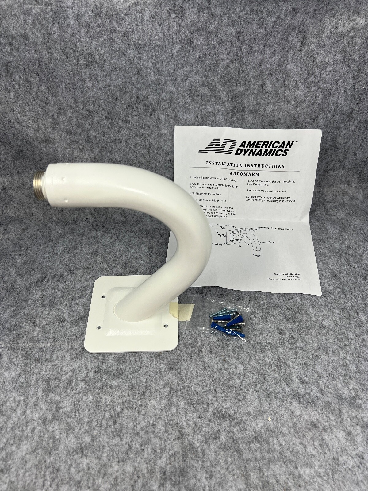 AMERICAN DYNAMICS (ADLOMARM) DISCOVER MINI DOME WALL MOUNT & HARDWARE American Dynamics Does Not Apply - фотография #4