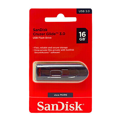 SanDisk Cruzer Glide  16GB USB 3.0 Flash Drive Thumb Drive 10 of Pack SanDisk SDCZ600-016G-G35 - фотография #2