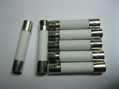 50 Pcs Fast Blow Ceramic Fuse 30A 250V 6mm x 30mm 6x30mm 630 New JS Does Not Apply - фотография #2