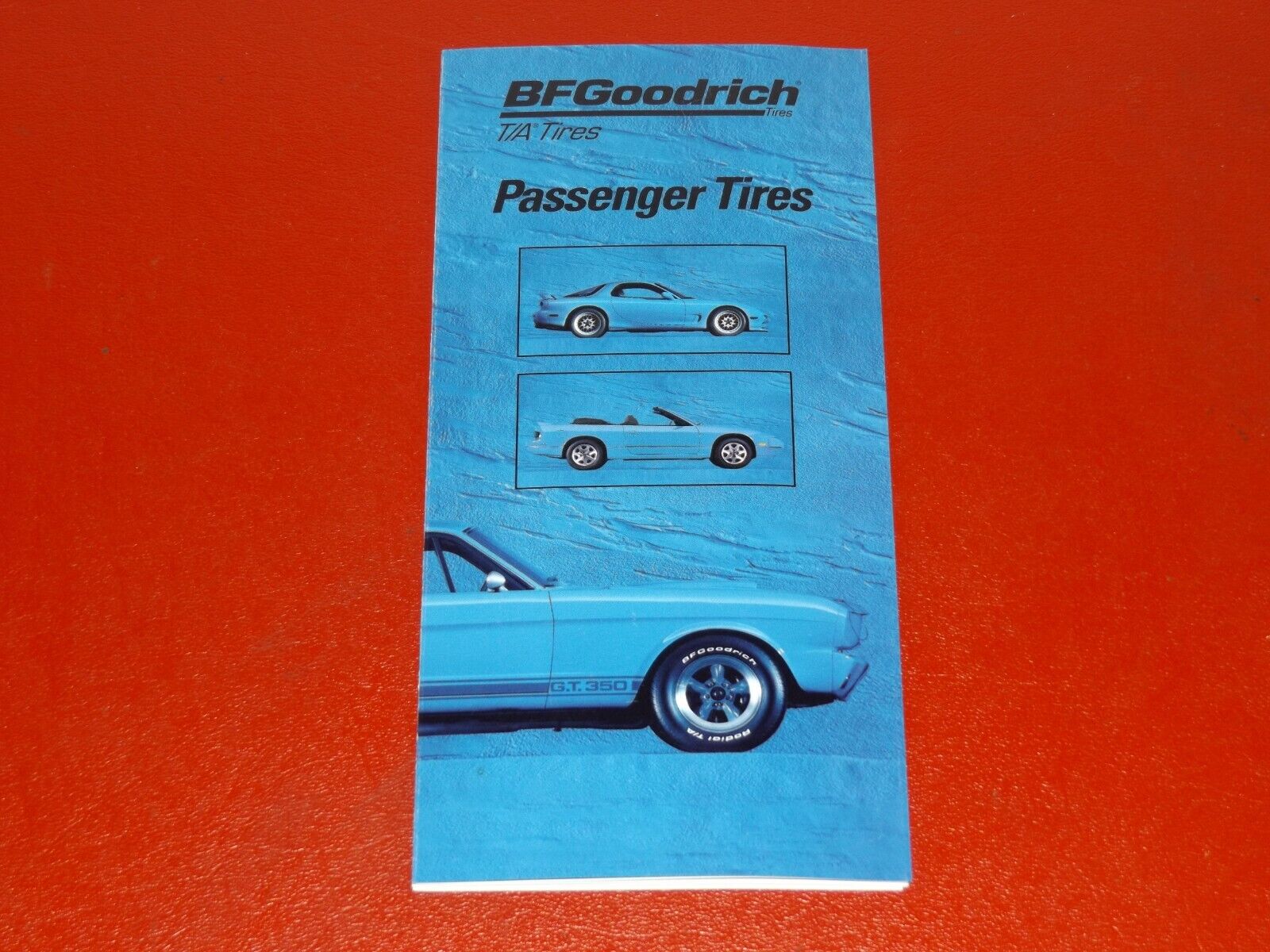 NOS 1994 BF Goodrich Tires Brochure New Car Delivery Mustang Saleen Shelby NICE! B F Goodrich - фотография #8