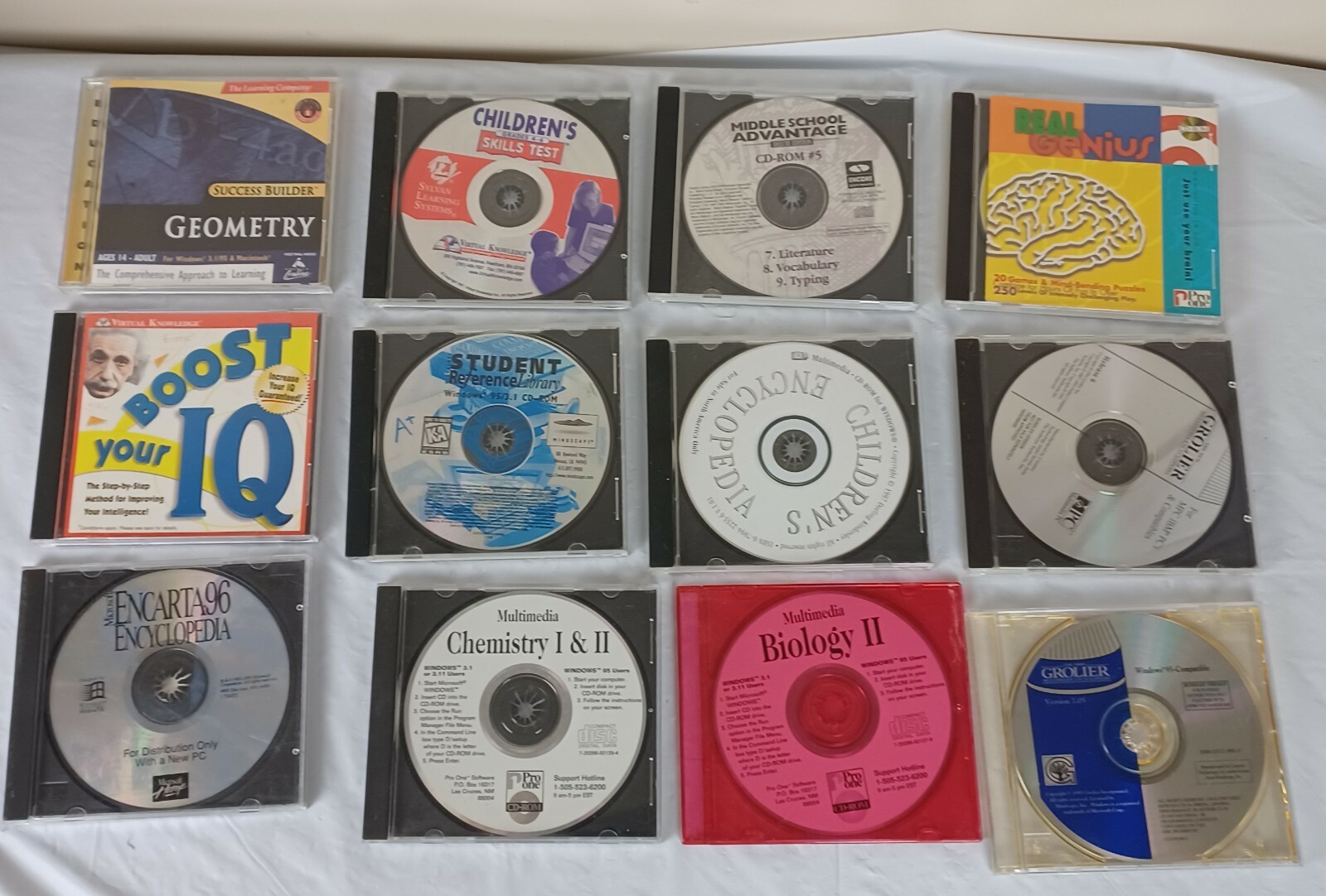 Homeschool CD Rom Win95/98 Educational Science Math Anatomy HUGE LOT 60 Variety - фотография #3
