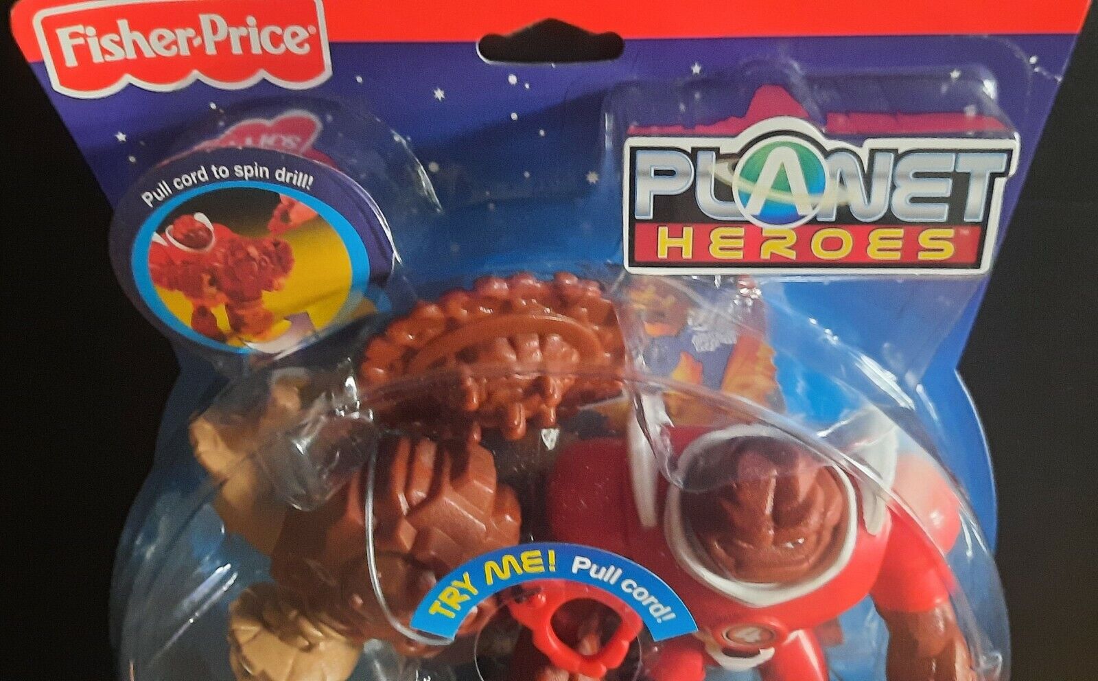 Fisher Price - PLANET HEROS MARS "DIGGER" From 2007 - VINTAGE - NEW Fisher-Price - фотография #2