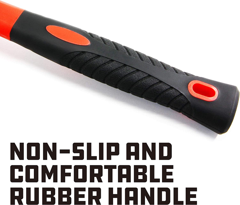 Rubber Mallet 32 Ounce with Fiberglass Handle, 32Oz, Non-Slip Grip, Non-Marring, Does not apply - фотография #3