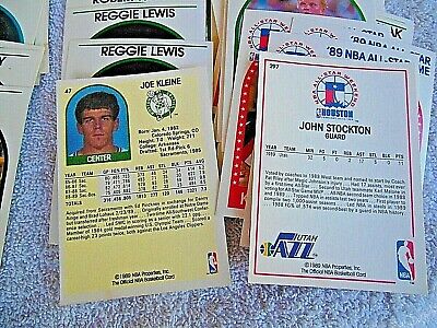 COLLECTION OF 175 NBA 1989 BASKETBALL TRADING CARDS UN-SEARCHED. Без бренда - фотография #8