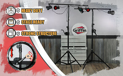 Crank Up Light Stands (2 Pack) Stage Lighting Truss System by GRIFFIN | Portable Griffin OV-APL1300T.b - фотография #8