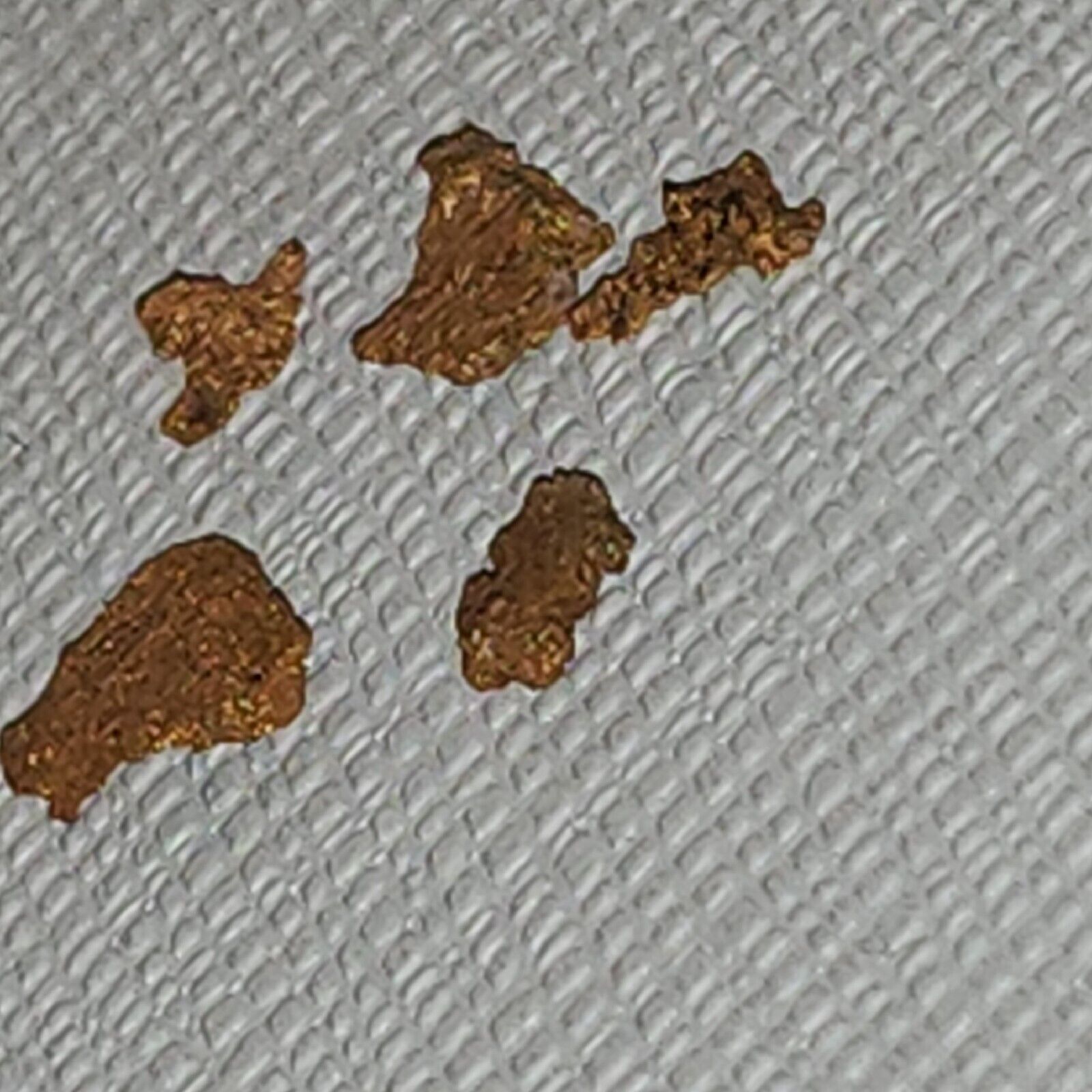 MASSIF FRANCE Rare Native Natural 5pcs Gold nugget Specimen Collector Lot Без бренда - фотография #8