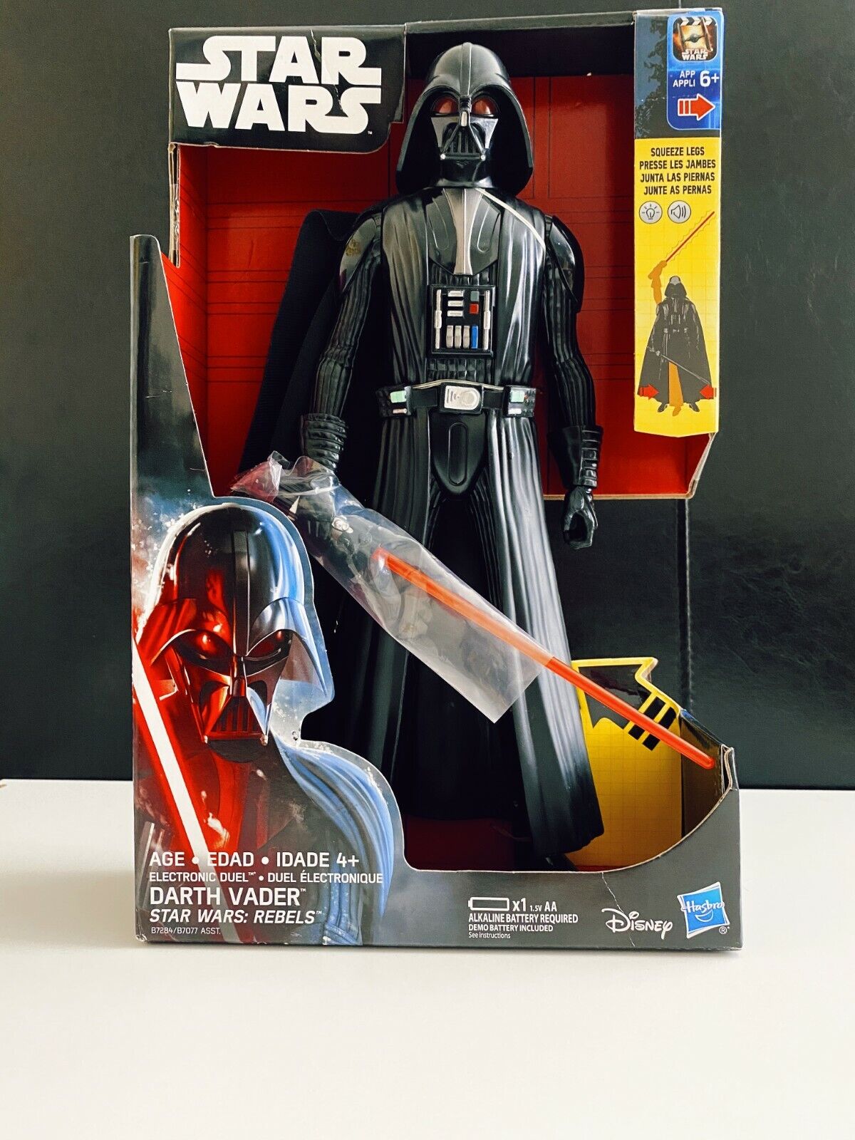 Star Wars Rebels Darth Vader Electronic Duel 12 Inch Action Figure In Box Hasbro