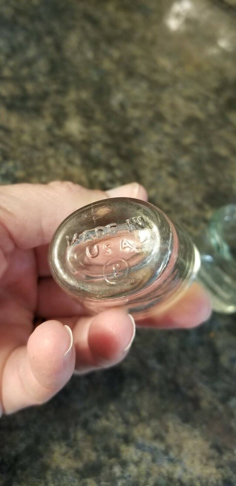 Lot of 2 Vintage Glass Eye Bath /  Eye Wash Made in USA (Lot 140) Без бренда - фотография #3