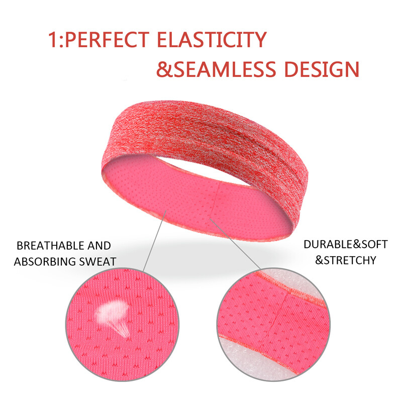 3Pcs Women Running Sports Yoga Headband Stretch Hairband Elastic Hair Band USA Unbranded Does Not Apply - фотография #3