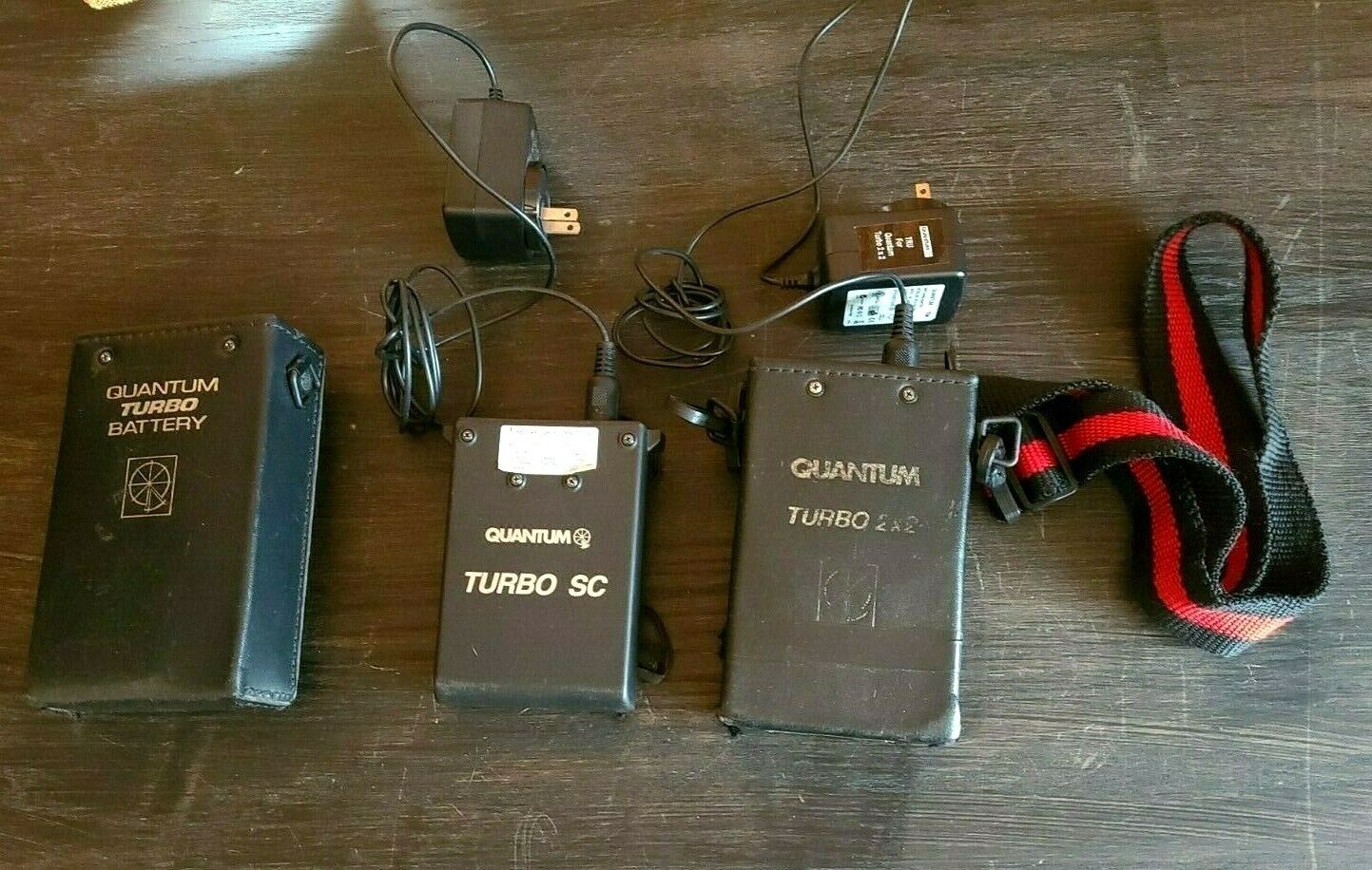 Quantum Turbo, SC, 2x2 External Battery Lot w 2 Chargers For Canon  Quantum