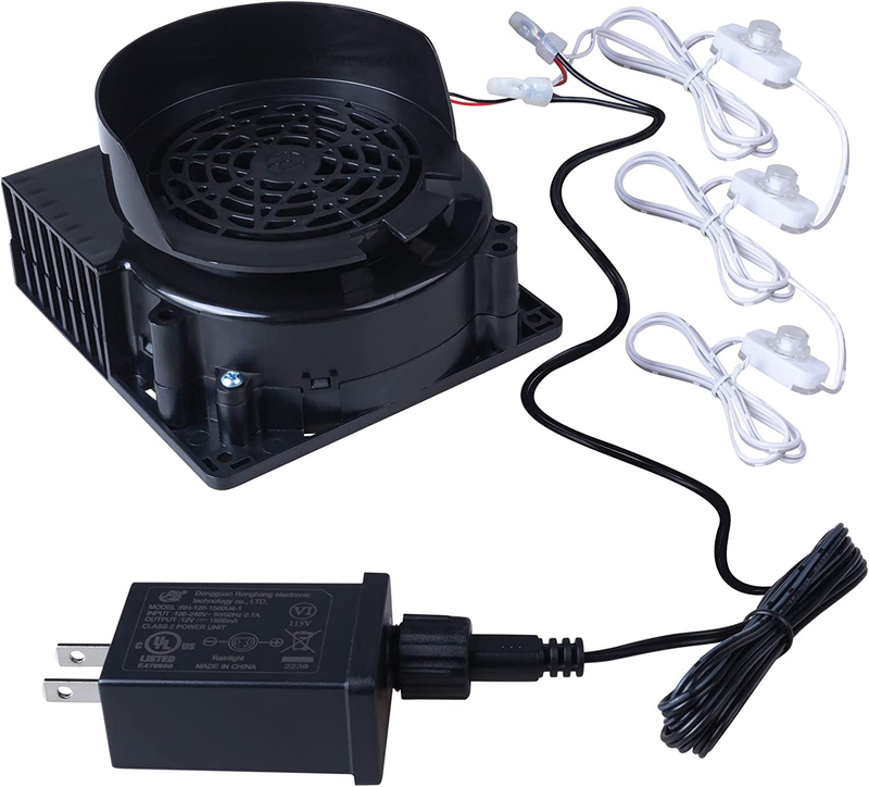 Inflatable Blower Replacement - 1.0A Air Fan Blower with 12V 1.5A Adapter and 3  Does not apply - фотография #8