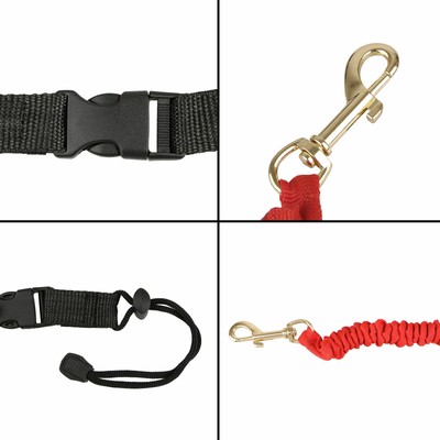2x Kayak Canoe Elastic Paddle Leash Safety Fishing Rod Lanyard Accessories Rope TheSiliconValley Does Not Apply - фотография #5