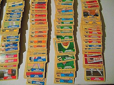 COLLECTION OF 698 TOPPS 1987 BASEBALL TRADING CARDS UN-SEARCHED. Без бренда - фотография #5