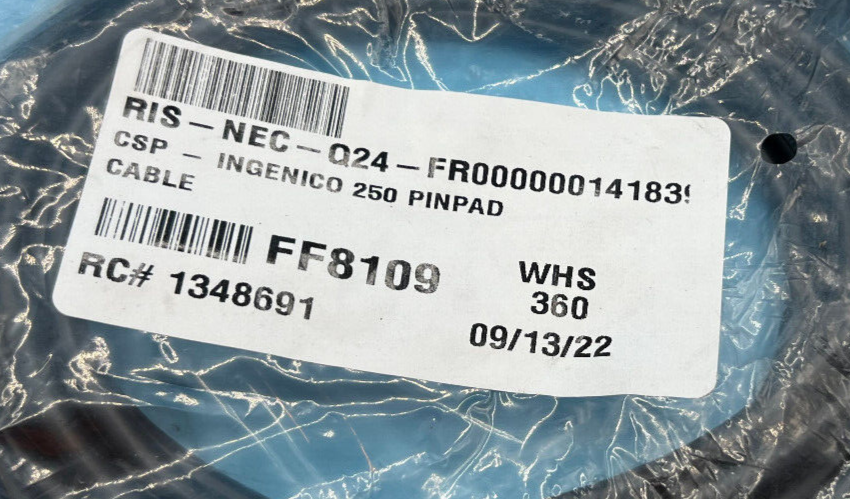Ingenico 250 Pinpad Cable IRS-NEC-Q24 Ingenico 296114829AD - фотография #2