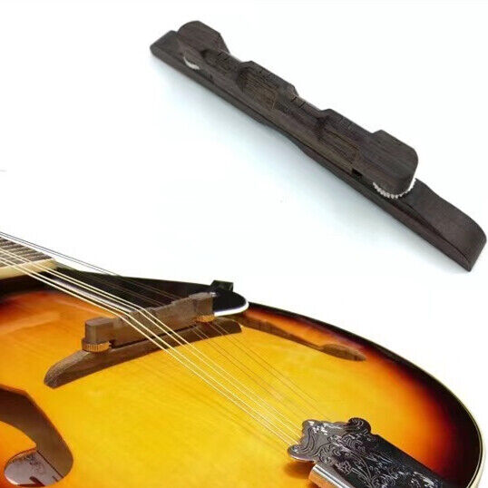 5x Mandolin Bridge Base Rosewood Adjustable Luthier Nut Saddle Ringring - фотография #10