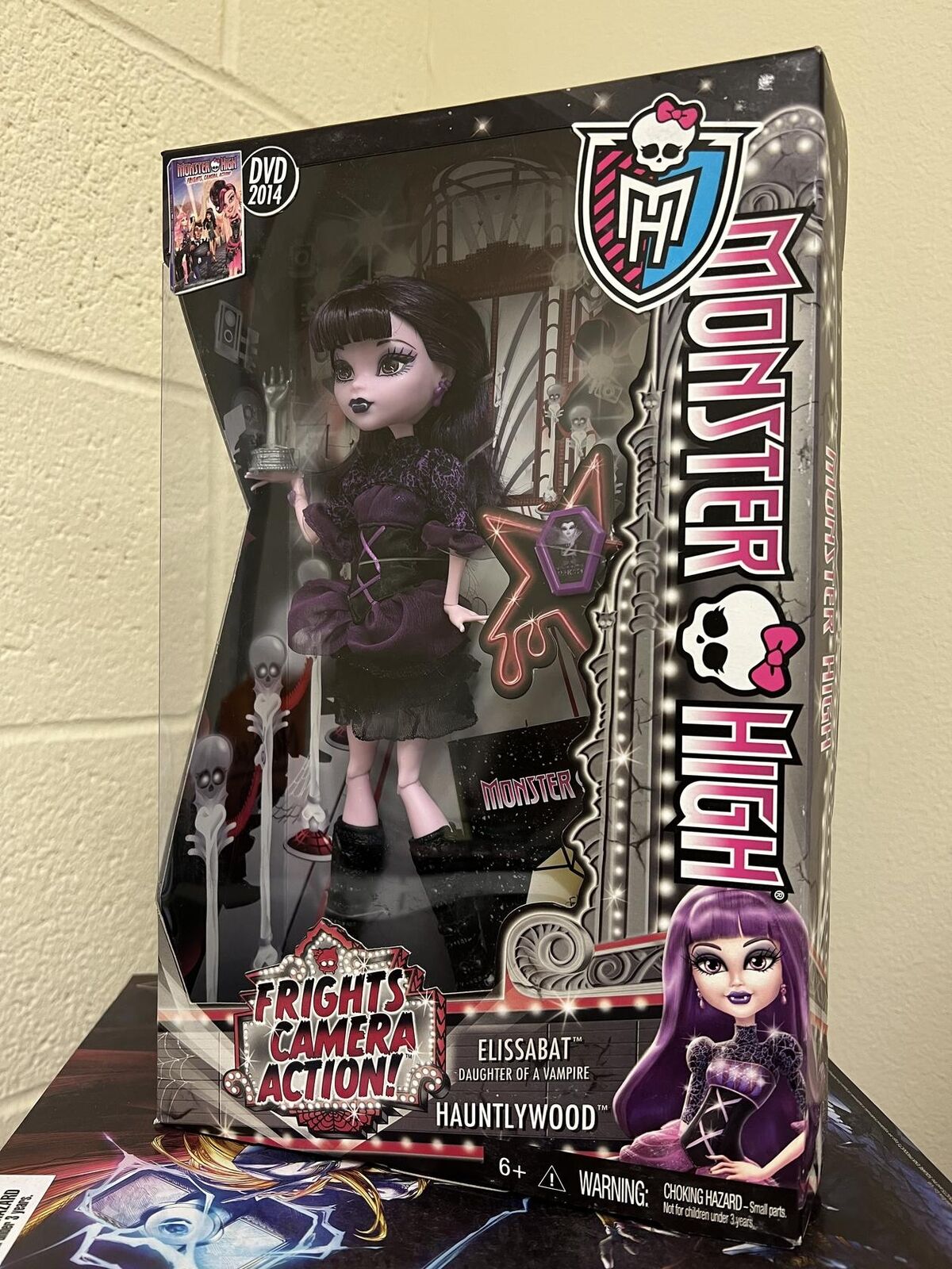Monster High Frights Camera Action! ELISSABAT Hauntlywood Doll Mattel Does not apply - фотография #2