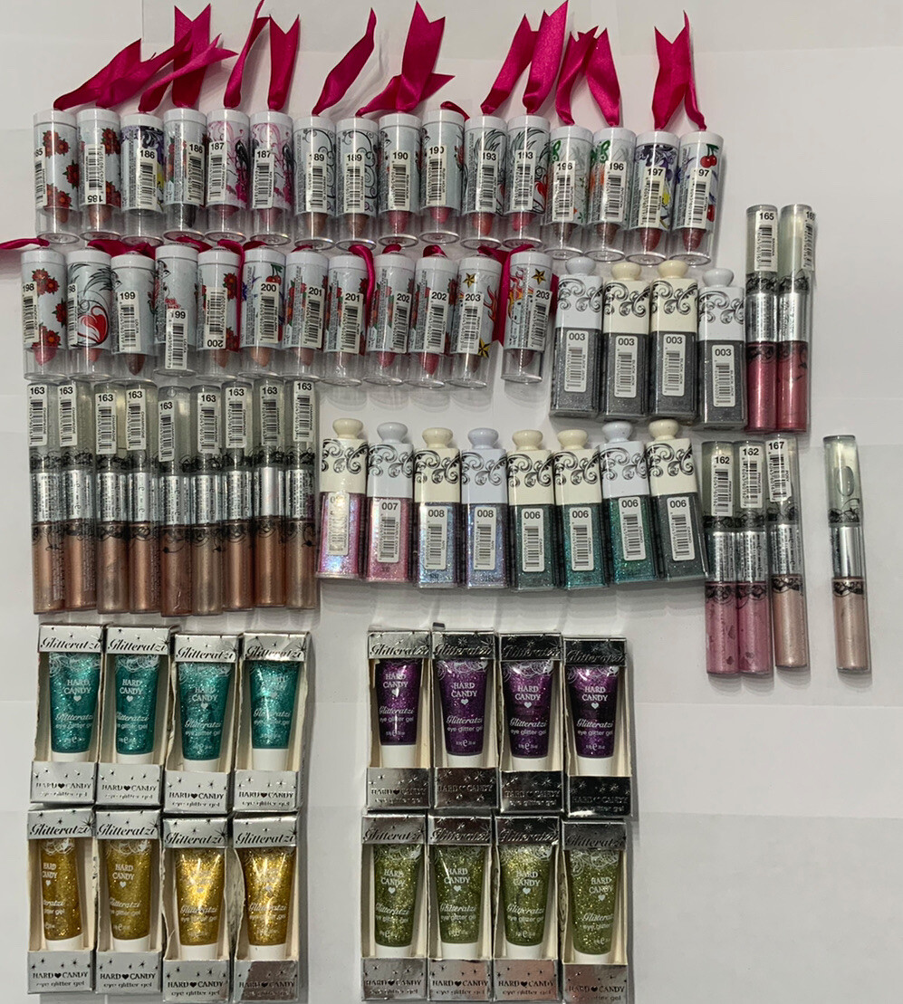 Lot 71 Hard Candy EYES & LIPS New & Sealed **WHAT U SEE IS WHAT YOU GET!** Hard Candy EYES & LIPS