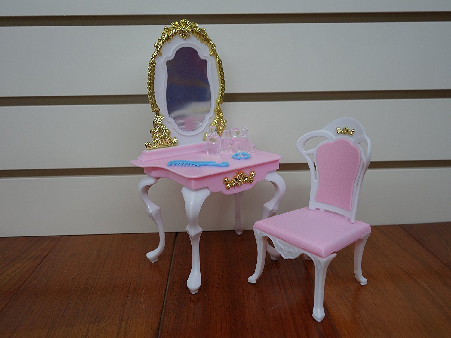 My Fancy Life Barbie Size Dollhouse Furniture Bed Room & Beauty Play Set  My Fancy Life 2319 - фотография #3