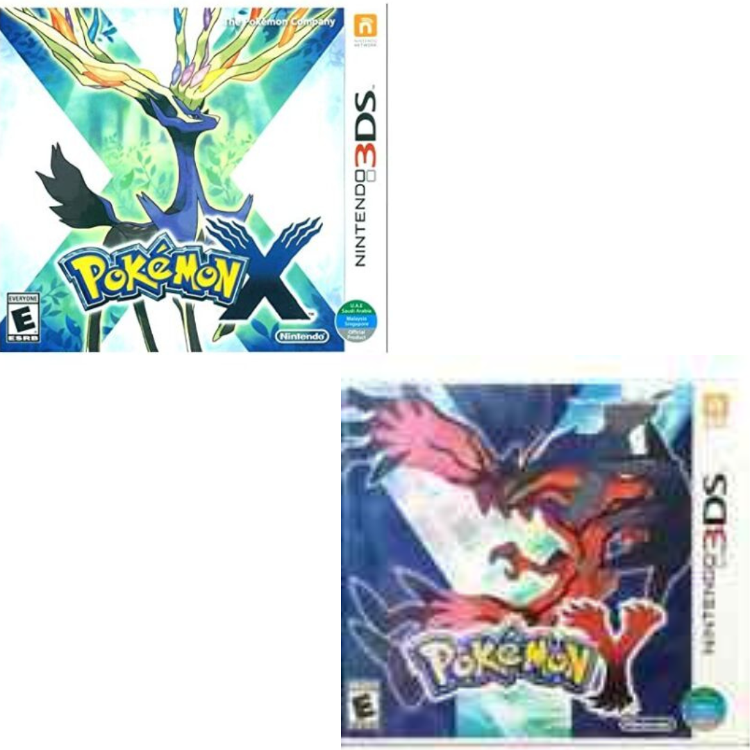 Bundle Brand New 3DS Pokemon X & Y Game (Sealed, RPG, E, Nintendo, 2013) Без бренда