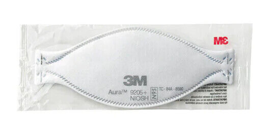 3M N95 Aura 9205+ 20 MASKS NIOSH Approved N95 Particulate Respirator Face Masks 3M 9205+ - фотография #4
