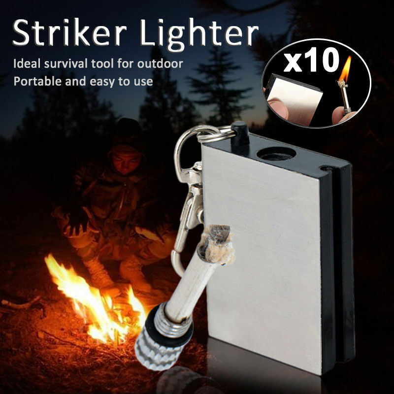 5 Waterproof Match Permanent Lighter Striker Fire Starter Emergency Survival Kit Unbranded Does Not Apply - фотография #2