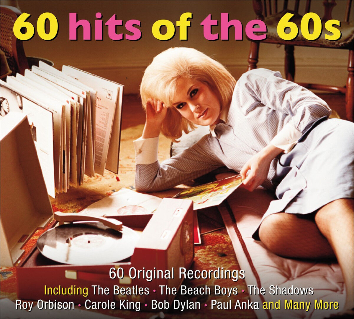 60 Hits Of The 60s VARIOUS ARTISTS Best Music Collection ESSENTIAL New 3 CD Без бренда