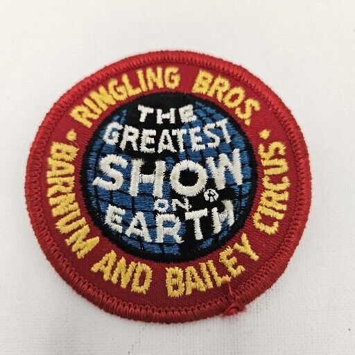 Ringling Bros. Barnum & Bailey Circus “The Greatest Show on Earth” Sew-On Patch Без бренда