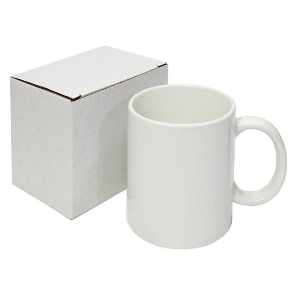 US 36pcs Blank White Mugs 11OZ Sublimation Coated Mugs Heat Press Cups with Box QOMOLANGMA 0163000216000 - фотография #6