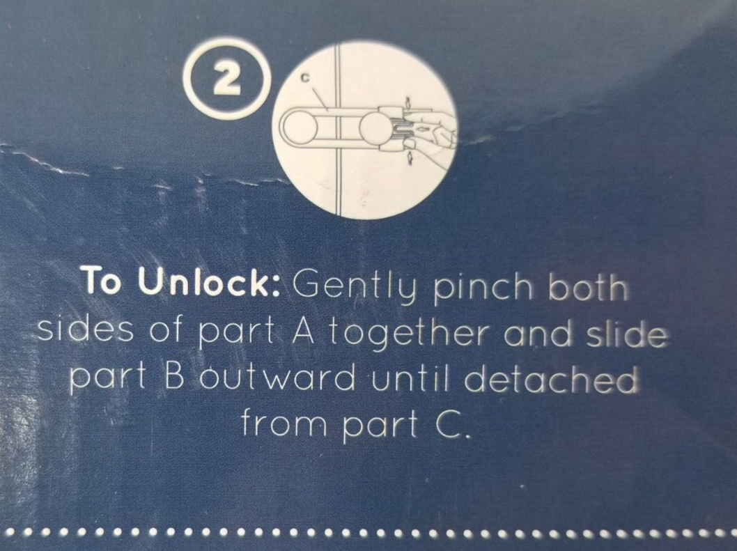 Wittle Sliding Child Safety Cabinet Locks *2 PACK* (6 EA 12 TOTAL) Baby Proof Wittle Sliding Cabinet Locks - фотография #4