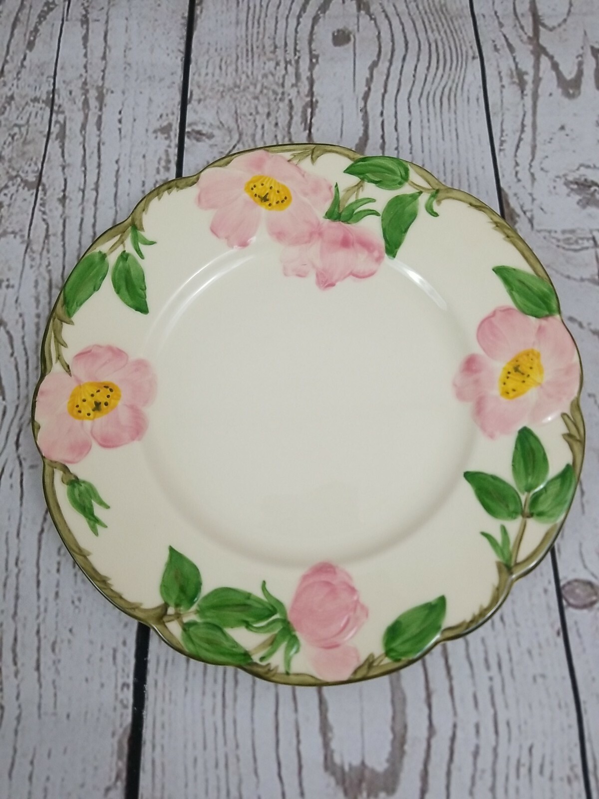 Franciscan Desert Rose Salad Plates Made in CA USA Vintage 1949-1953 5-RARE Franciscan Ceramics Franciscan Desert Rose - фотография #2