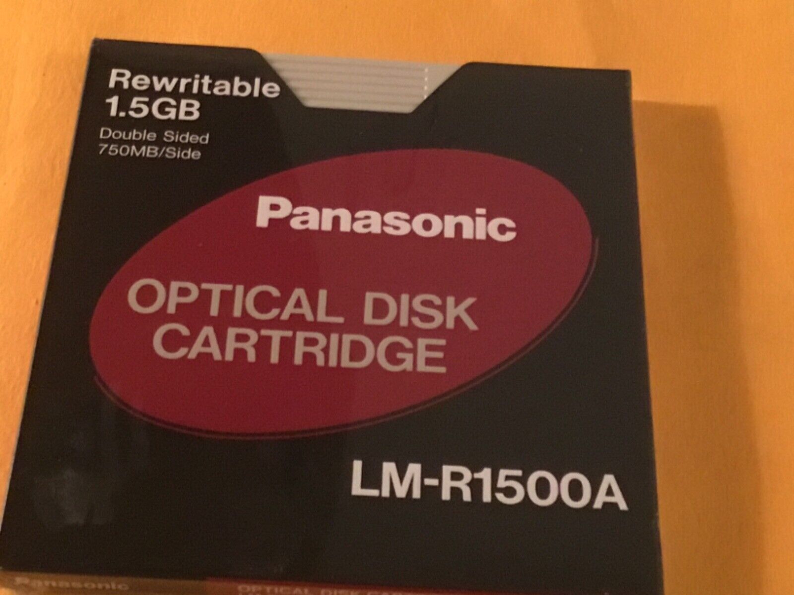 New Lot of 15 Panasonic Magneto Optical Disks LM-R1500A 1.5gb RW Panasonic LM-R1500A