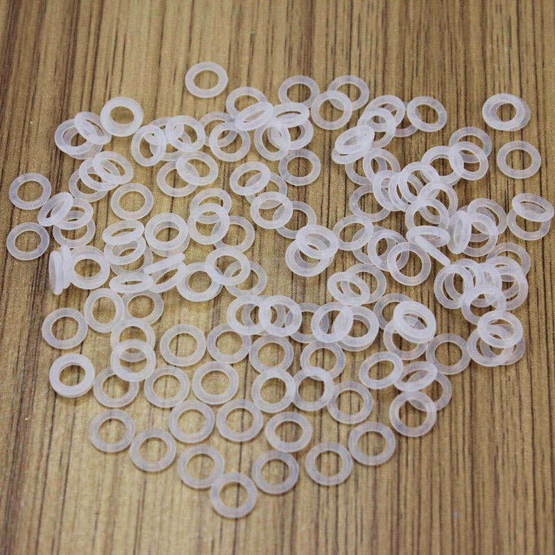 120Pcs/Bag Silicone Rubber O-Ring Switch Dampeners White For Cherry MX Keyboard Unbranded/Generic Does not apply - фотография #6
