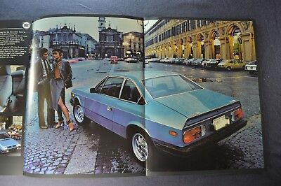 1979-1980 Lancia Catalog Brochure Coupe Sedan HPE Zagato Excellent Original Без бренда Zagato - фотография #8