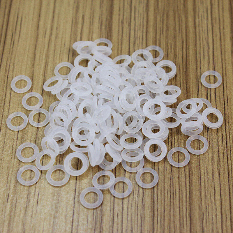 120Pcs/Bag Silicone Rubber O-Ring Switch Dampeners White For Cherry MX Keyboard Unbranded/Generic Does not apply - фотография #2