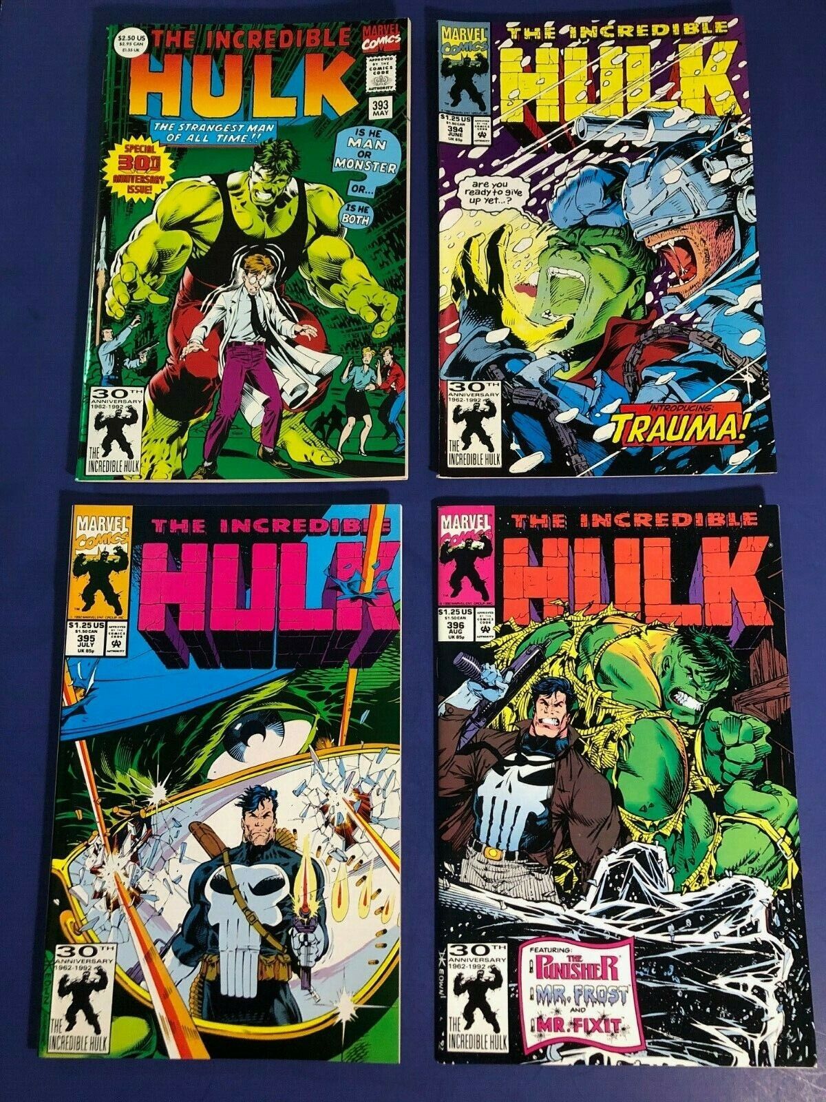 Incredible Hulk #377-402 (1991) minus #397 *Lot of 25* Lot Average: (9.0 - 9.2) Без бренда - фотография #7